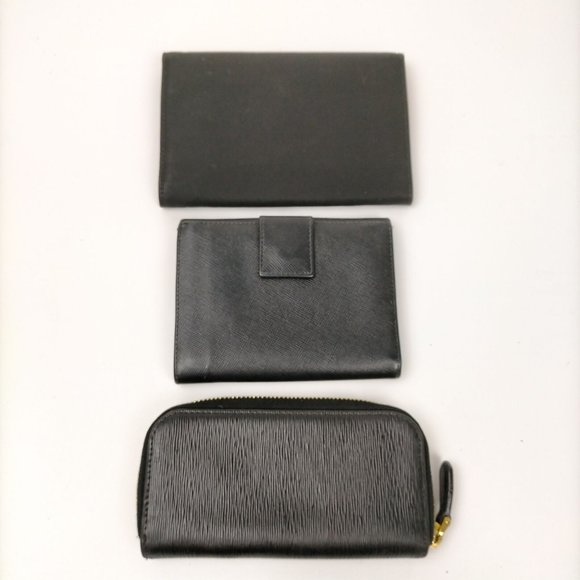 100% Authentic Prada Wallet 3 pieces set Key Case Nylon - Picture 2 of 9